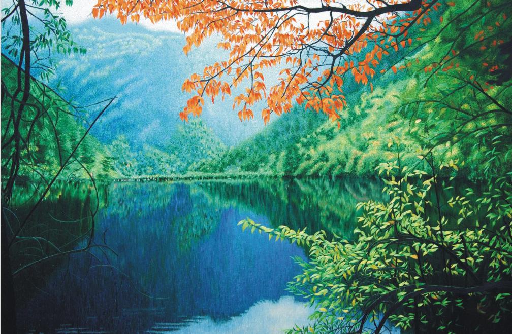 湖山倒影